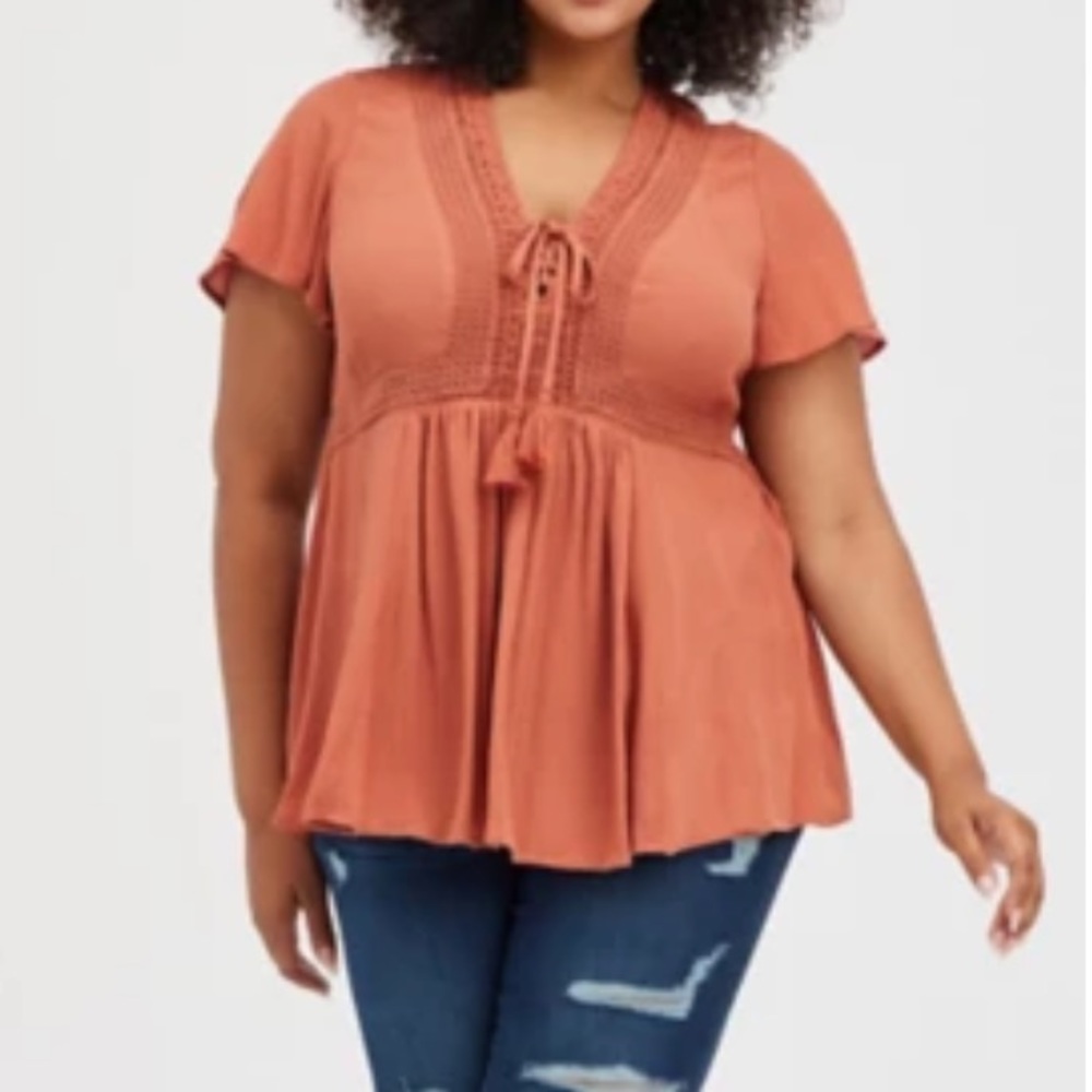 Torrid babydoll top